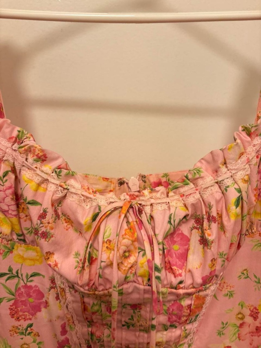 House of CB Pink Floral Ruffled Sundress for Girls - Picture 8 of 8